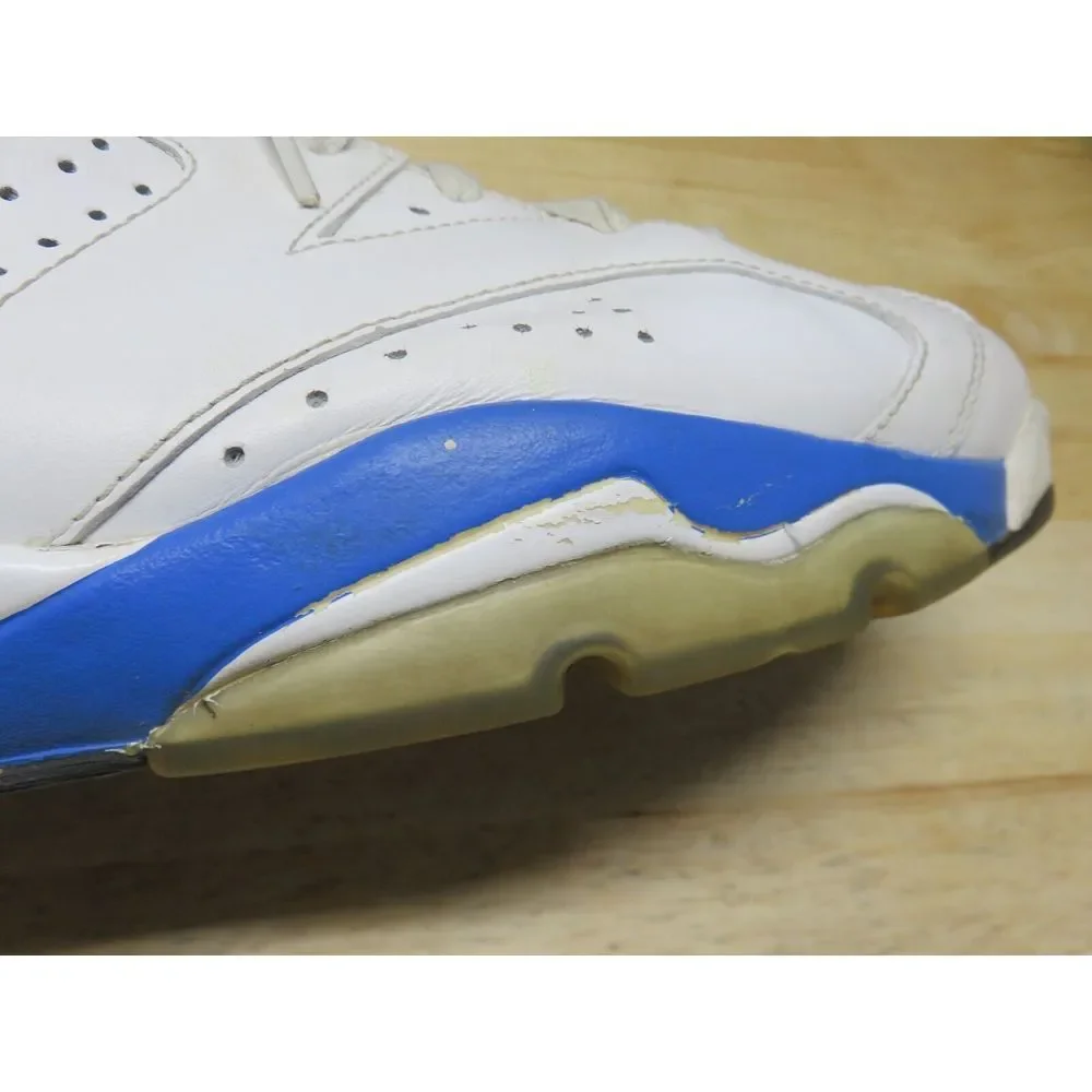 Nike Air Jordan 6 Sport Blue‎ Size 13 Shoes 384664 107 - missing back loops